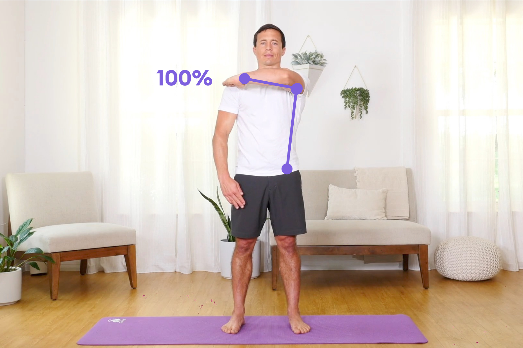 Cross Body Cross Body Shoulder Range of Motion Measurement